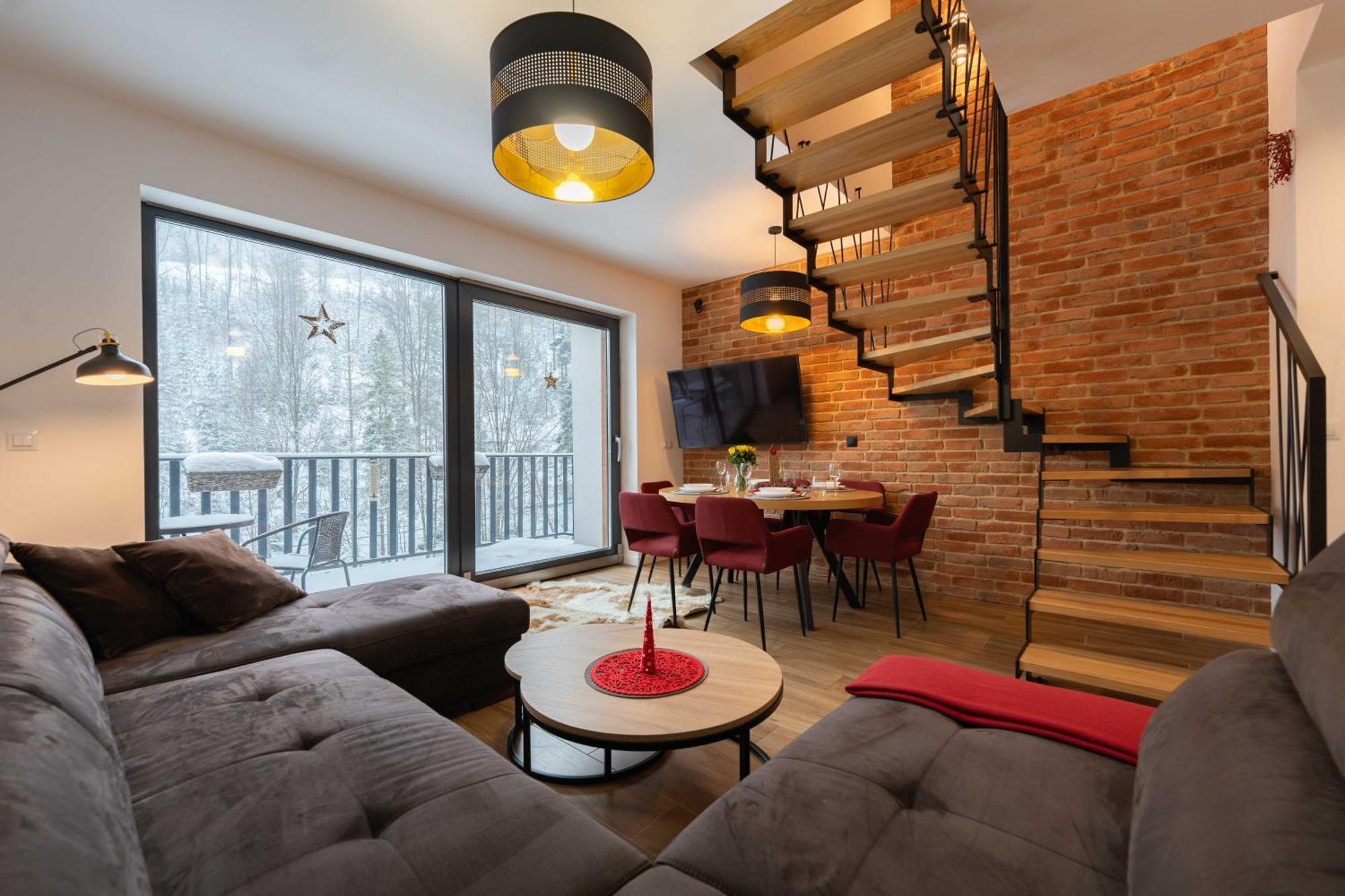 Apartament Solisko Z Widokiem Na Trase Narciarska - Dream Apart シュチルク エクステリア 写真