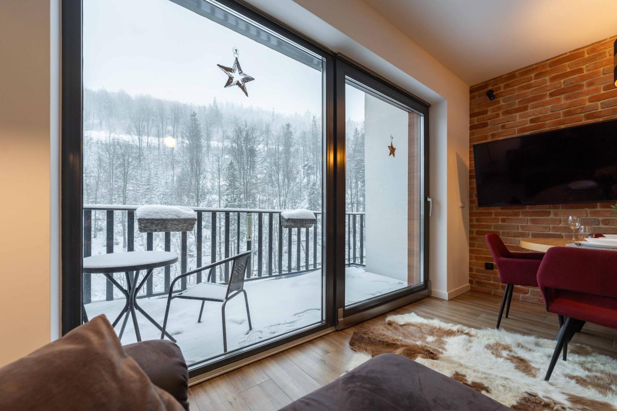 Apartament Solisko Z Widokiem Na Trase Narciarska - Dream Apart シュチルク エクステリア 写真